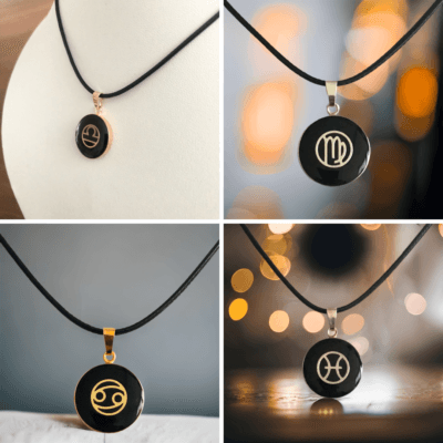 Sterrenbeeld ketting hangers goud zilver