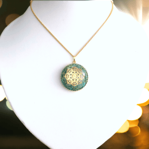Angeliet edelsteen ketting