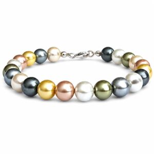 Parel armband sterling zilver