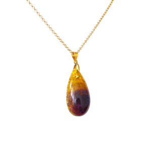 Ametrien orgonite ketting hanger orgonite sieraad amethist ametrien citrien
