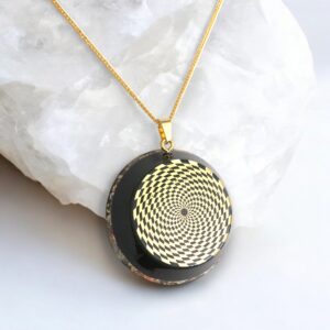 Orgonite ketting hanger Elite Shungite Torus Cosmic Sensor
