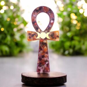 orgonite-ankh-cosmic-moon-triple-maansteen