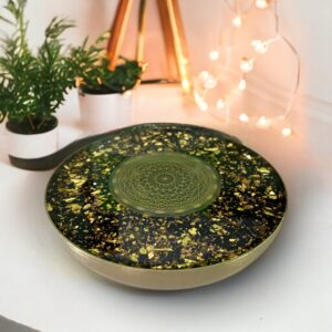 Alternative view of Orgonite Oplaadschaal – Elite Shungite & Multi-Vortex (Tesseract)