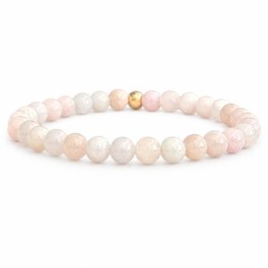Morganiet armband gold filled Roze Beryl