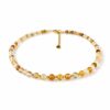 Golden Healer gold filled ketting met goudgele edelsteen kralen