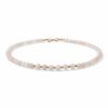 Morganiet edelsteen ketting gold filled
