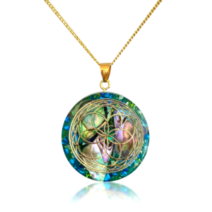 Orgonite hanger Abalone Atlantis
