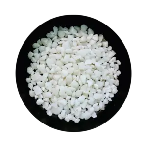 Sneeuwkwarts witte edelsteen chips split voor zelf orgonite maken